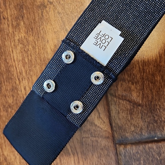 Loft Vintage Inspired Stretch Bow Belt - Picture 3 of 8